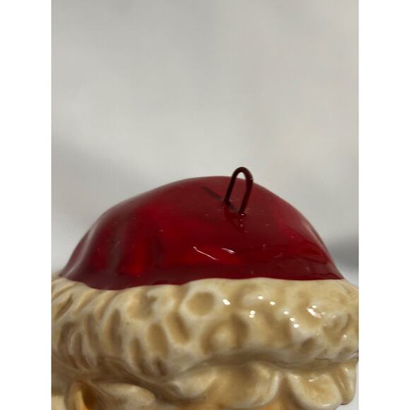 Vintage resin Santa ornament Figurine old world Saint Nick Collector Country - Picture 2 of 7